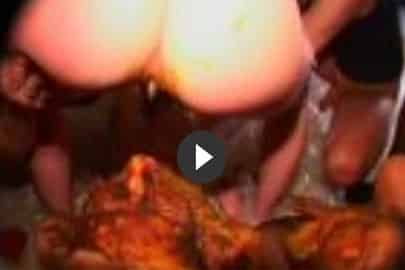 Orgie mit Fäkalien ohne Ende
