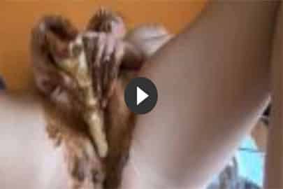 Versaut geiler Scatsex mit einer Fetisch Lady