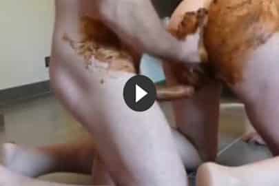 Ficken mit viel Kacke im Fetish KV Video
