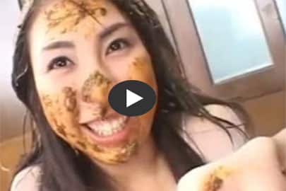 Japanischer Kaviar Porno mit Scheiße fressen